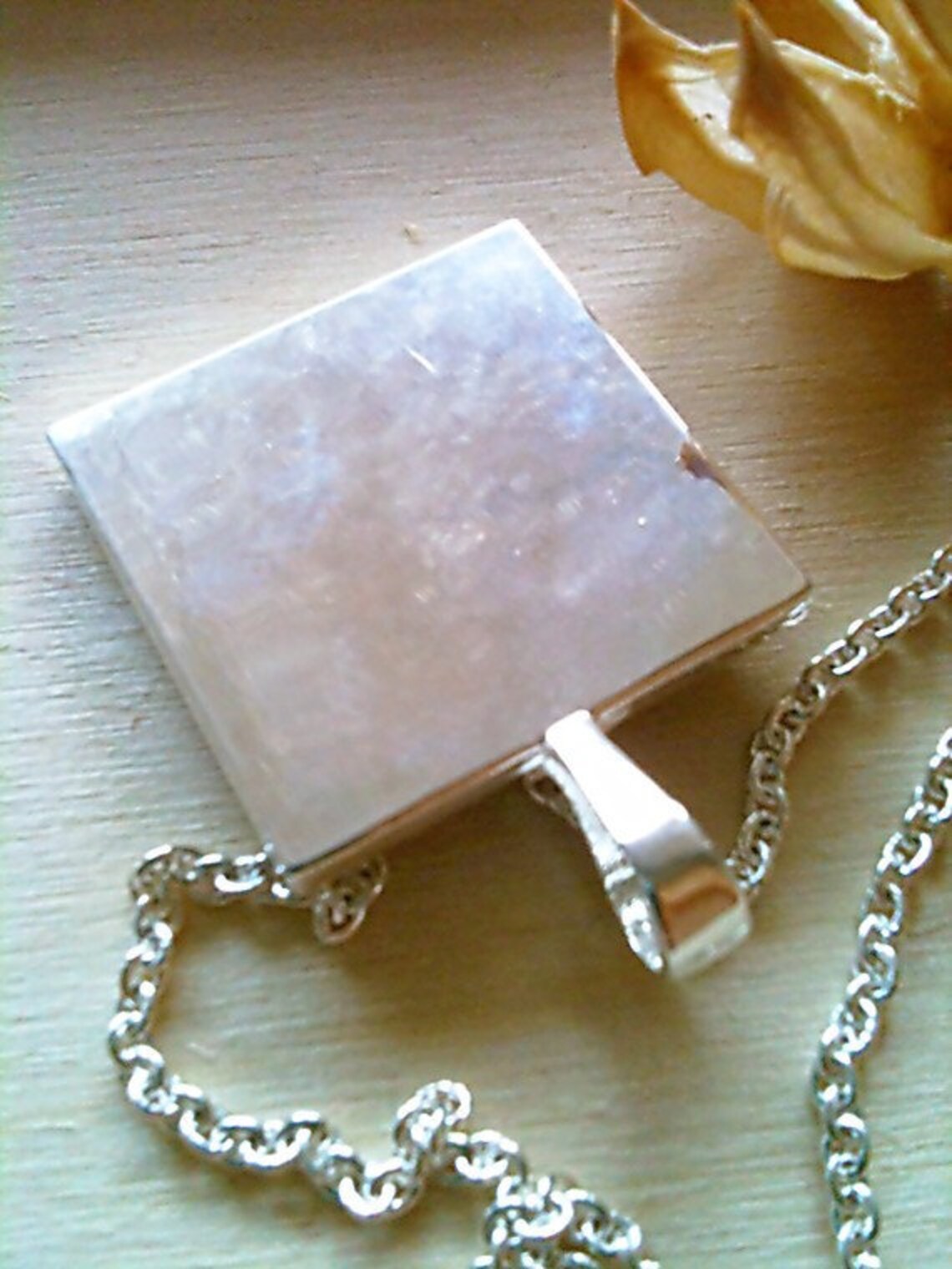 WATERPROOF Photo Necklace With SOLID Sterling Silver Options Etsy