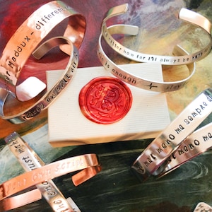 Inspirational Personalized Bracelet, Motivational Bracelet, Inspirational Bracelet, Personalized Bracelet Cuff, Inspirational Cuff