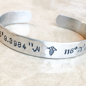 Quote Bracelet - Custom Stamped Bracelet - Personalized Bracelet Cuff -  Message Bracelet - Your Name, Quote - Personalized Stamped Bracelet