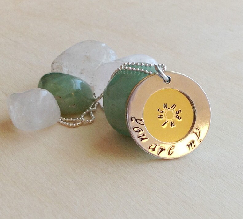 Personalized Necklace Hand Stamped Mommy Necklace Etsy