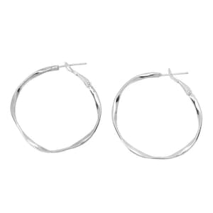 Elegant S925 Sterling Silver Hoop Earrings, Minimalist Silver Jewellery, Lightweight Classic Hoops, Everyday Minimalist Gift for Her