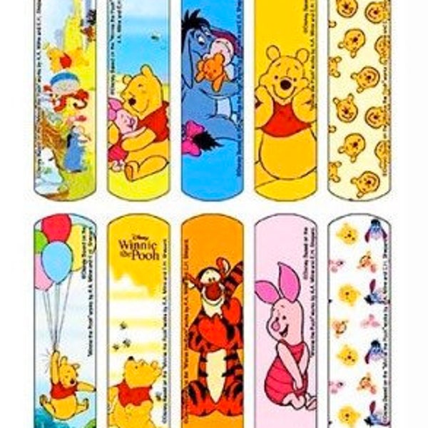 Disney Winnie The Pooh Band Aid Adhesive Bandages niños banda ayuda de vuelta a la escuela - 20 Cajas (Hecho en Corea)