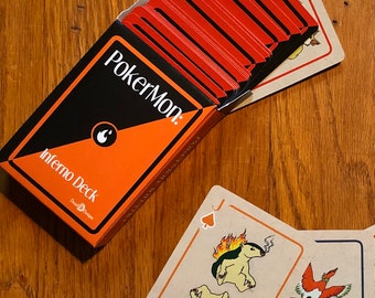 PokerMon - Inferno Deck: playing cards inspired by Pokémon