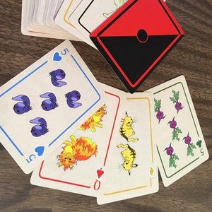 PokerMon - Podstawowa talia: karty do gry inspirowane Pokémonami