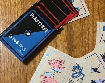 PokerMon - Oceanic Deck: playing cards inspired by Pokémon