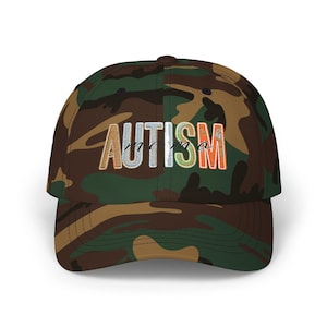 Embroidered &quot;Autism Mama&quot; Baseball Cap: Autism Awareness, Supportive Gift