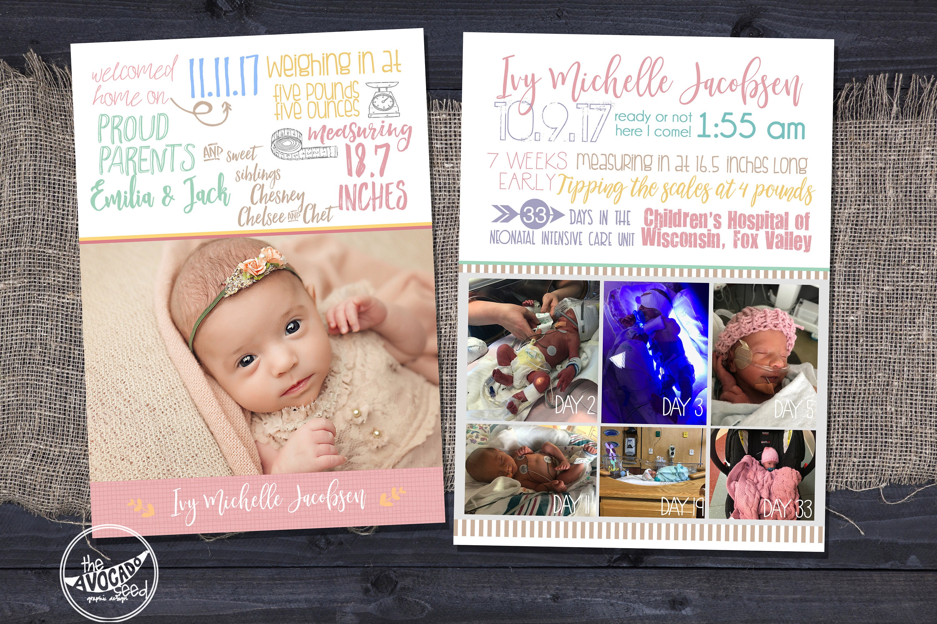 Nicu 2025 birth announcements