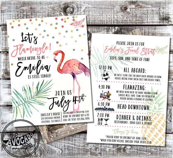 Flamingo Bachelorette Party Shirts - Flamingle With Us Flamingo Bachelorette Party Shirts - Flamingle With Us