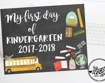 Back to School Printables for First Day of School - DIY Printing