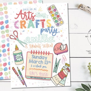 Arts and Crafts Party - Prints or Digital File