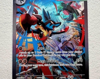 Tarjeta PROXY Mega Lucario #179 Mega Evoluciones
