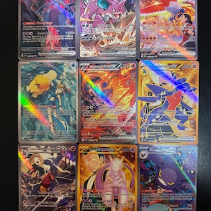 Destined Rivals Alt Art Secret Illustration Rare 9 / PCs Holographisches PROXY SET