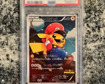 マリオ ピカチュウ #294/XY-P ポケモン 日本語プロモ - Etsy 日本