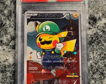 CGC 10 PIKACHU Full Art 2022 Pokemon Japanese Scarlet & Violet Pre