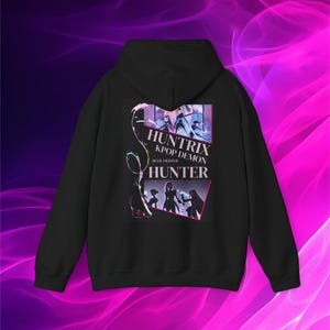Kpop Demon Hunter Hoodie, Kpop Apparel, Huntrix Hoodie, Kpop Gifts