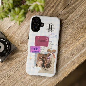 Kpop Phone Case, BTS Phone Case, K-pop Lover Gift, Aesthetic Phone Cover, Personalized Mobile Protector, BTS Merch