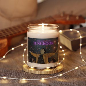 Smells Like Jungkook Candle: BTS Army K-Pop Fan Gift