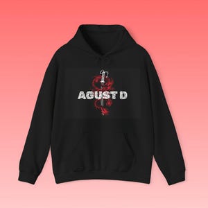 Sudadera unisex con capucha Agust D - D-2 Daechwita 4