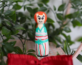 American Doll Maryellen Peg People Doll