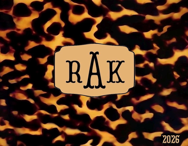 NEW Personalized Mahjong Card Sticker Tortoise Shell Personalized Mahjong Card Sticker or Insert Monogrammed Mahjong Card Cover Fishtail Black