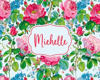NEW Monogrammed Mahjong Card Sticker or Insert Personalized Mahjong Card Cover Original Mahjong Card Insert Mahjong Monogram