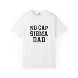 No Cap Omega Dad T-Shirt, lustiges Unisex T-Shirt, Geschenk für Väter, Casual Wear, Dad Humor Shirt, trendiges Baumwolltop