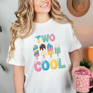 2. Geburtstag Eis Shirt: Zwei süßes Sommer Party Outfit