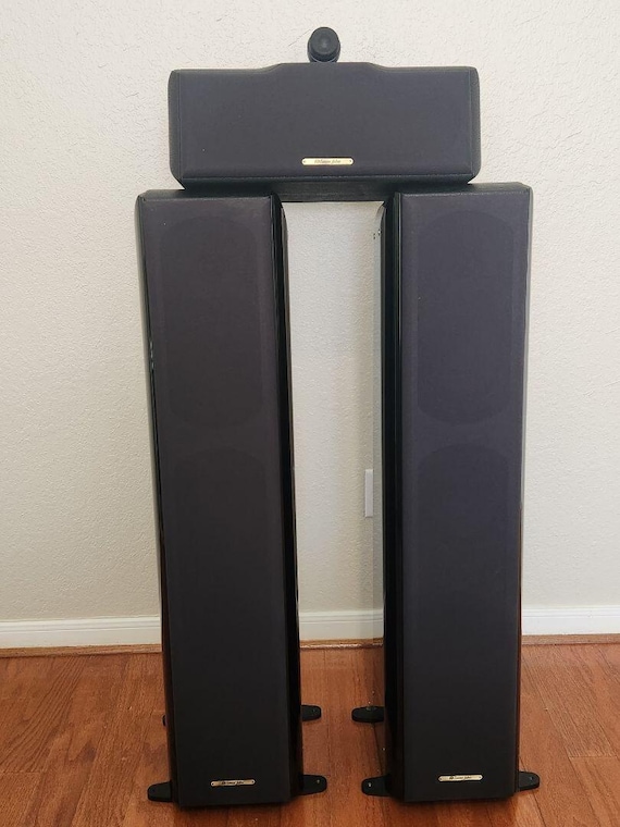 Sonos Grand Piano Tower Speakers Set with Center Speaker