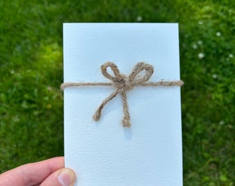 set of 10 blank 4x6 watercolor paper