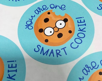 Smart Cookie Stickers- Ready to Ship
