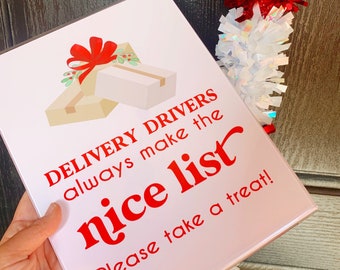Delivery Driver Printable - Digital Download