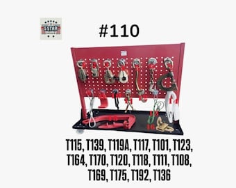 Set# 110 16 pcs Deluxe Auto Body Frame Repair Pulling Clamp & Chassis Dent Puller Hook Set