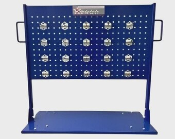 Auto Body Frame Machine Tools and Clamps Portable Tool Cart With 20 HANGERS!!