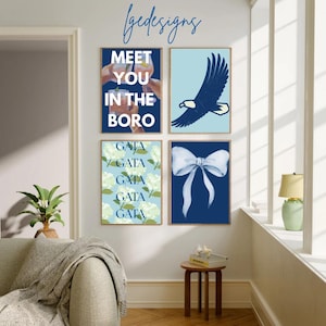 Set of Georgia Southern Digital Prints