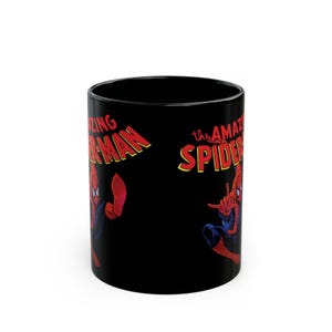 The Amazing Spider-Man Black Mug image 2