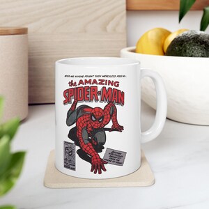 Spider-Man Comic Ceramic Mug (11oz) image 5