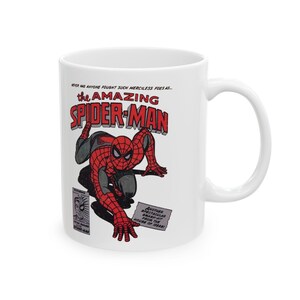 Spider-Man Comic Ceramic Mug (11oz) image 2