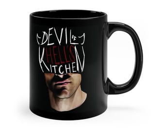 Devil's Hell's Kitchen Black Mug 11oz,