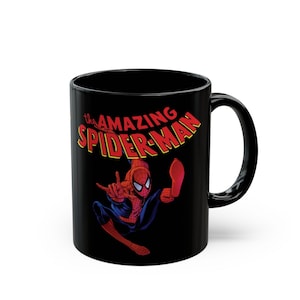 The Amazing Spider-Man Black Mug image 1