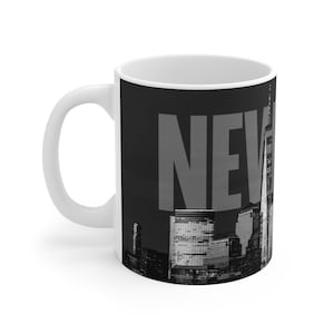 New York Ceramic Mug 11oz, NYC Coffee Cup.