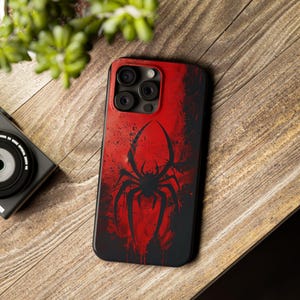 Dark Spider IOS phone case.