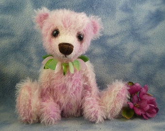 8" Ombre Mohair Blossom Artist Bear *Bramber Bears *Freya* OOAK
