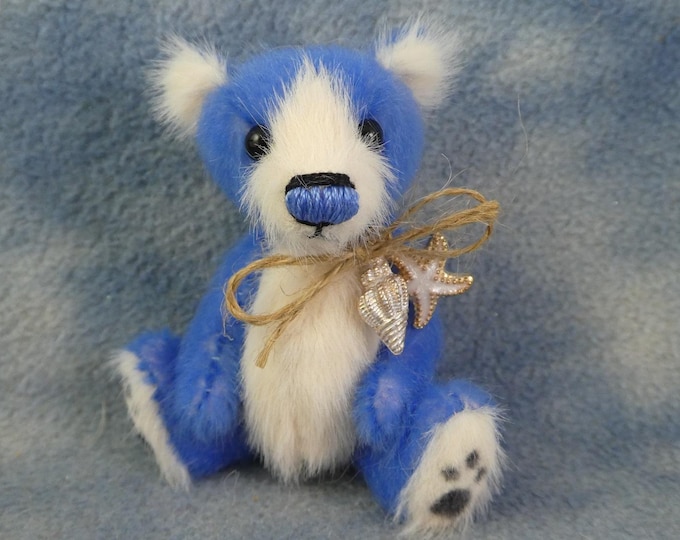 3" Tiny Miniature Artist Sea Bear *Bramber Bears* Sebastian