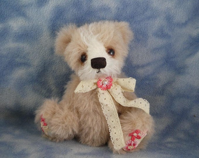 Rebecca 8" OOAK Adorable Luxury Mohair Artist Bear by Bramber Bears