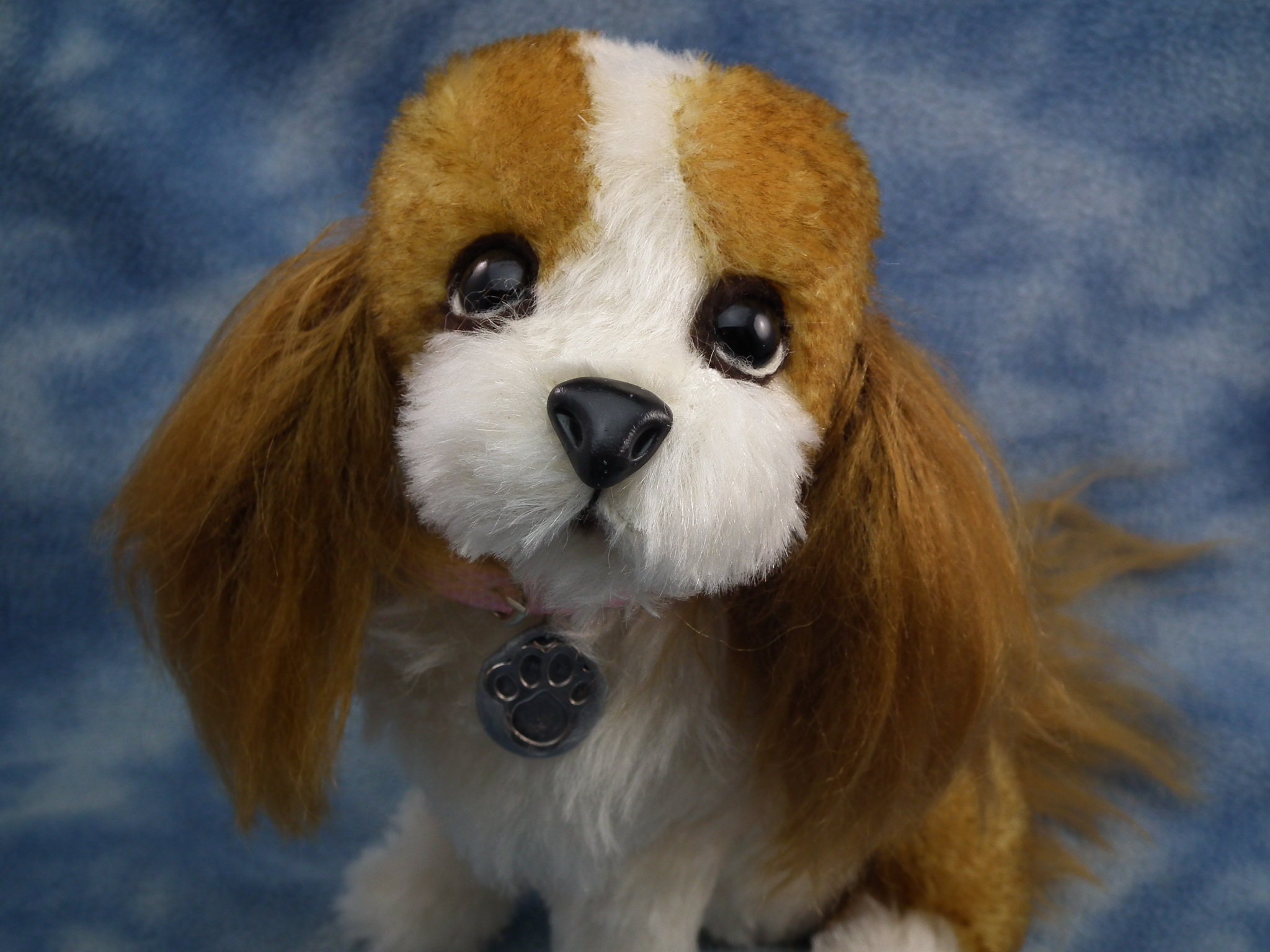 Custom Made Spaniel 9 Mohair Dog Soft Sculpture Artist Etsy Australia