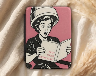 Cute Kindle Case, Kindle Paperwhite Case, Kindle Colorsoft Case, Funny Bookish Kindle Cover, Ereader Case, Book Lover Gift, Mothers Day Gift