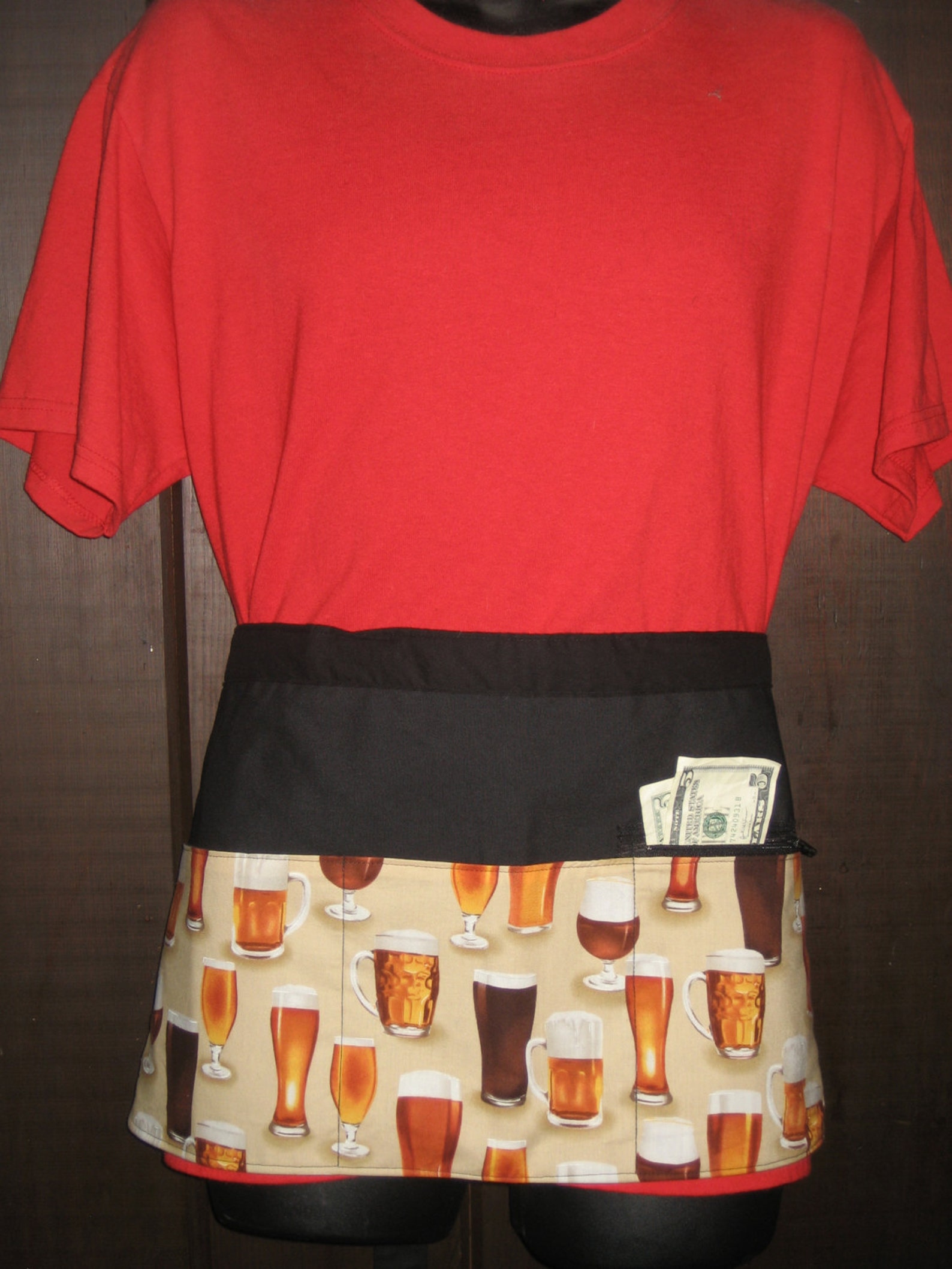 Vendor Apron Beer Bottle Apron Half Apron Man Apron Etsy