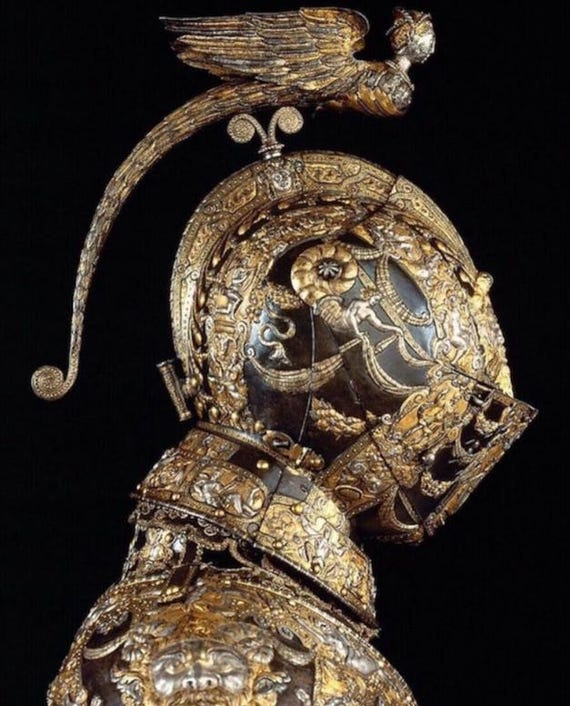 Alessandro Farnese Full Armor Suit Replica: Medieval Parade Armor