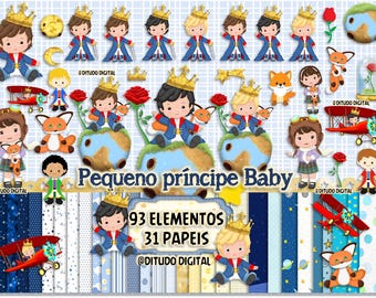 The Little Prince Clipart, Little Prince PNG, The Little Prince Birthday, The Little Prince Digital Paper, The Little Prince sublimation