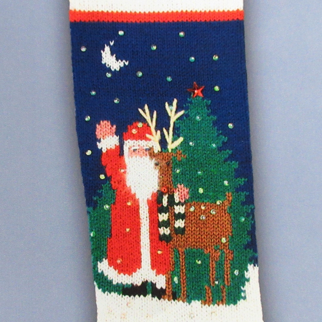 Reindeer Christmas Stockings Pattern By Gigi Knits